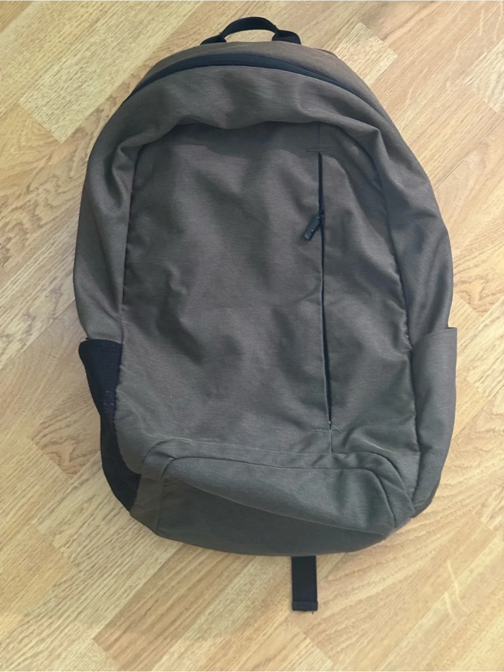 Men's Brown Everyday Backpack - Canvas Daypack